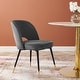 preview thumbnail 11 of 38, Rouse Performance Velvet Dining Side Chair Charcoal