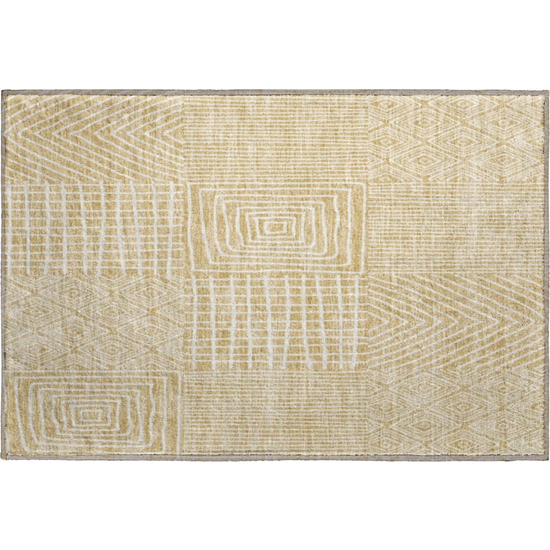 Premium Washable Super Soft Modern Geo Charm Mayfield Rug