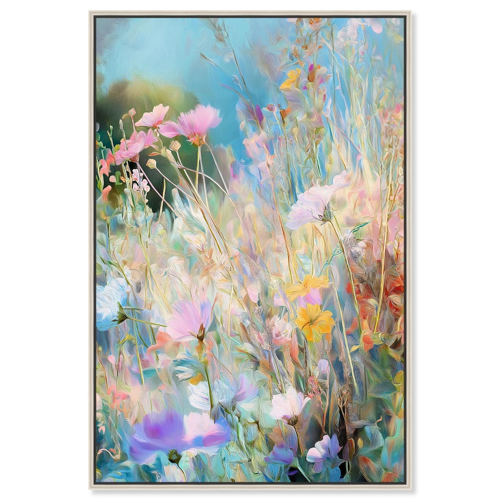 Cosmos Cascade Canvas by Art Remedy