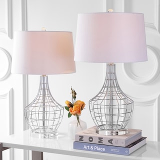 SAFAVIEH Lighting 28-inch Olga LED Table Lamp (Set of 2) - 16"W x 16"D x 28"H