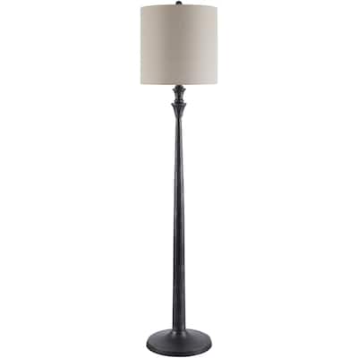Livabliss Bettiny Rustic Accent Table Lamp - 62"H x 13"W x 13"D