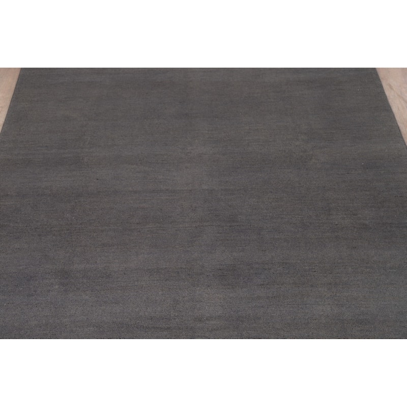 Contemporary Gabbeh Oriental Area Rug Handmade Wool Carpet - 6'9" x 9'9"