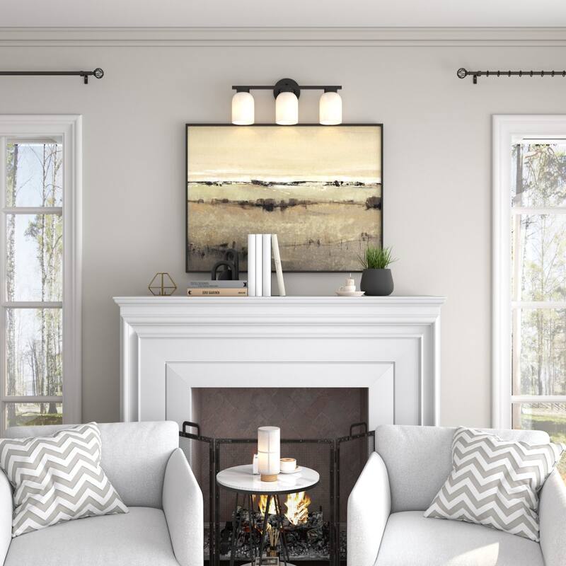 Acroma 3 - Light Dimmable Vanity Light Metal Bathroom Vanity Light - 3-light