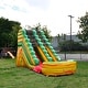 preview thumbnail 2 of 2, JumpOrange 15' Fiesta Commercial Grade Inflatable Water Slide with Splash Pool for Kids and Adults (with Air Blower)