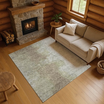 Premium Washable Super Soft Abstract Ombre Mayfield Rug
