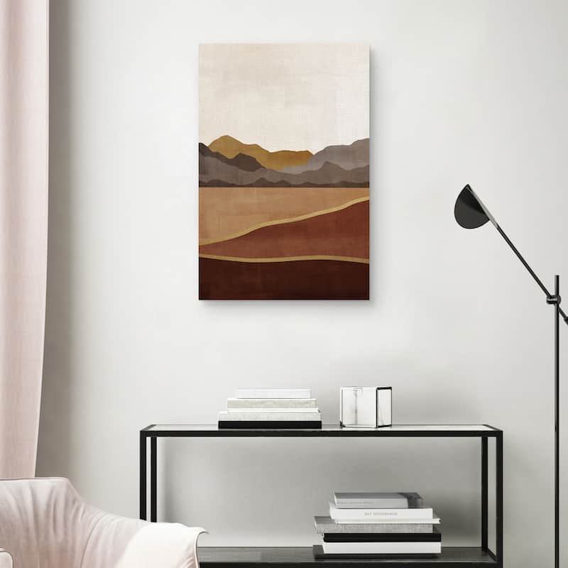 Terrain by Belle Maison Canvas Art Print