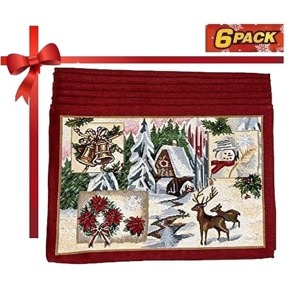 Dollar tree shop tapestry placemats