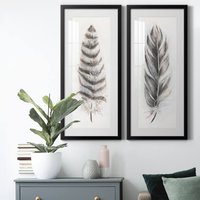 Feather Fancy II-Premium Gallery Framed Print - Ready to Hang