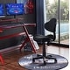 preview thumbnail 48 of 89, JJS Ergonomic Mesh Office Chair Adjustable Lumbar Support Computer Desk Chair Black