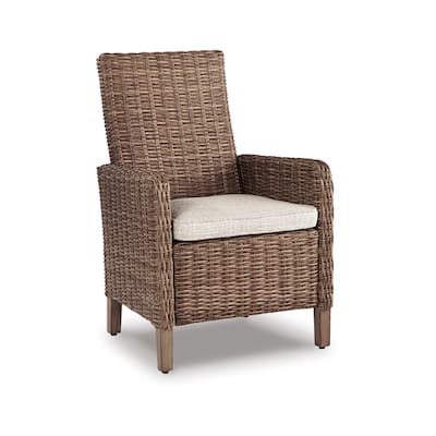 Signature Design By Ashley Beachcroft Outdoor Dining Chairs Set - 25.5" W x 25.63" D x 40.25" H