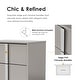 preview thumbnail 3 of 28, Furniture of America Erina Modern Glossy 5-Drawer Chest