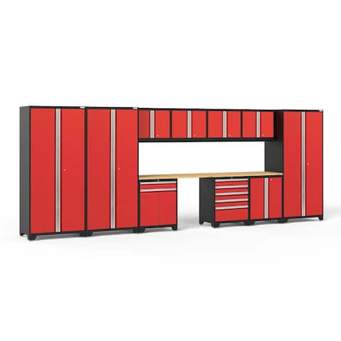 NewAge Products Pro Series 12-pc. Steel Garage Cabinet Set