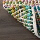 preview thumbnail 16 of 42, Nuloom Boho Handmade Flatweave Chevron Cotton Rug