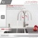 preview thumbnail 29 of 49, STYLISH Kitchen Sink Faucet Single Handle Pull Down Dual Mode in Stainless Steel - Faucet Height: 14 1/8" | Spout Height: 6 3/4"