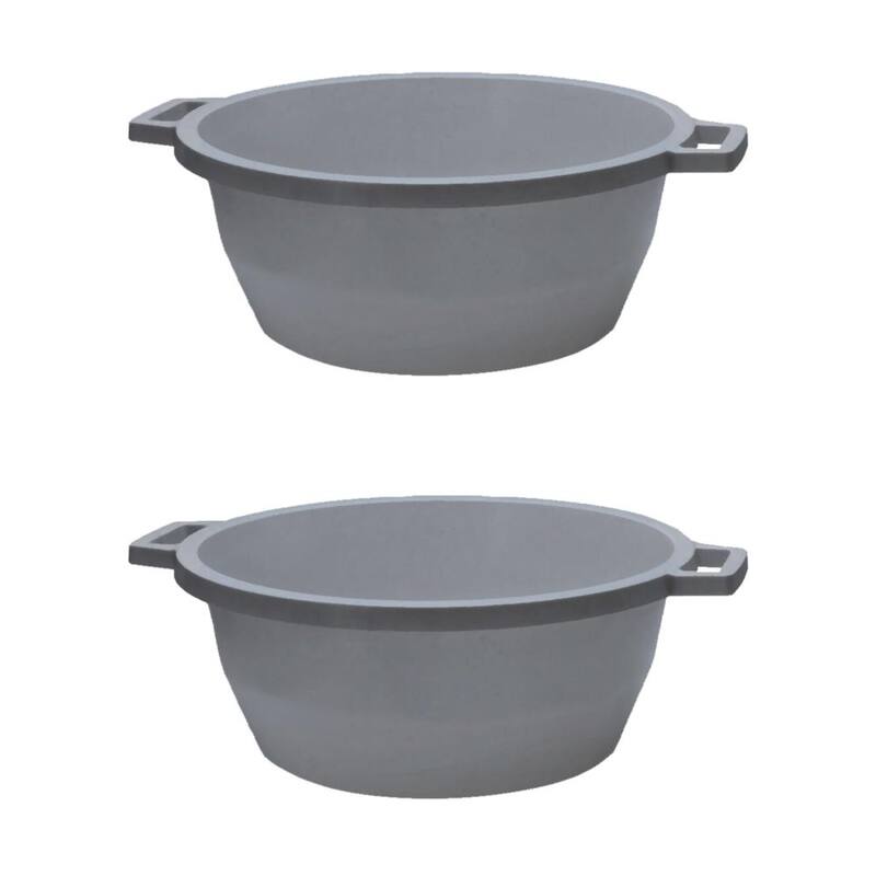 YBM Home Round Dish Wash Basin Dishpan, 1287