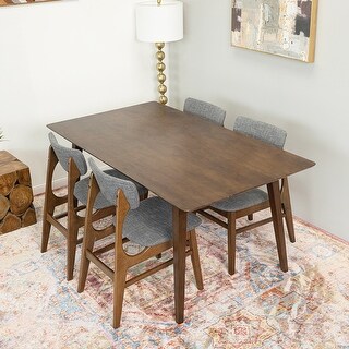 Dalbert Mid Century Modern 5 Piece Dining Room Set