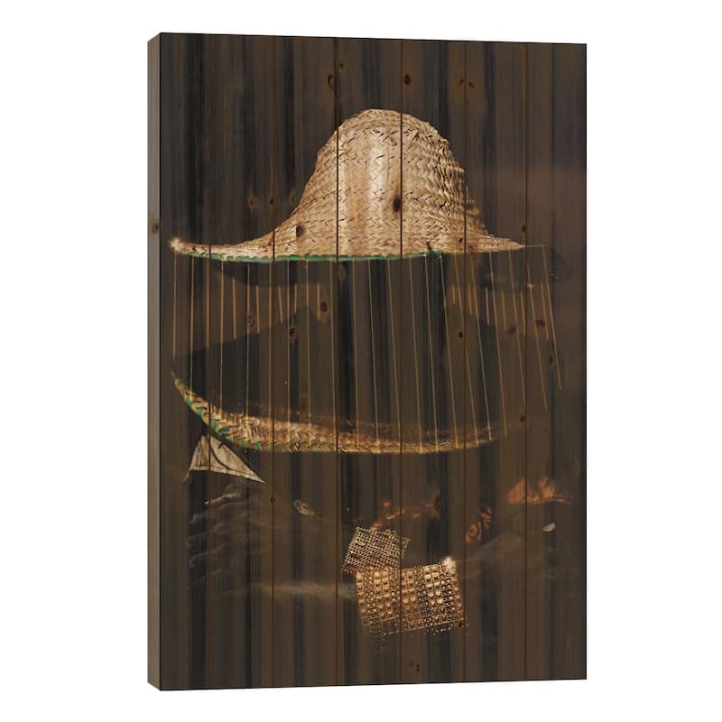 Oru Ubi Print On Wood by Harry Odunze - Multi-Color - 40x26x1.5