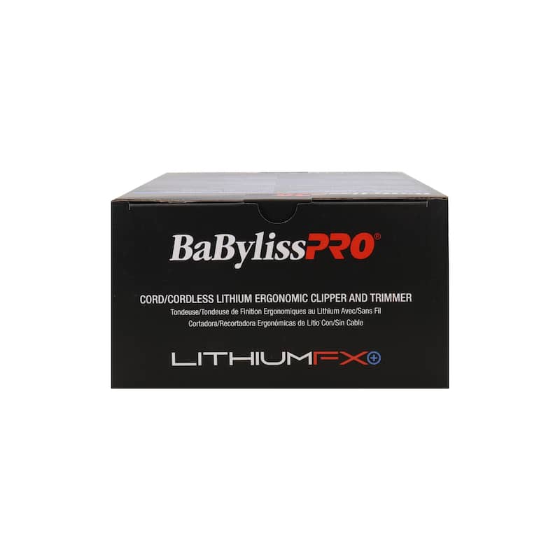 BaBylissPRO LithiumFX+ Ergonomic Clipper & Trimmer Value Set (FX73DUOCTMB)