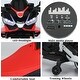 preview thumbnail 3 of 5, 2MPH Kids Ride On Electric Motorcycle, Bluetooth Music, Training Wheels, Shock Absorbers, Safe for Toddlers