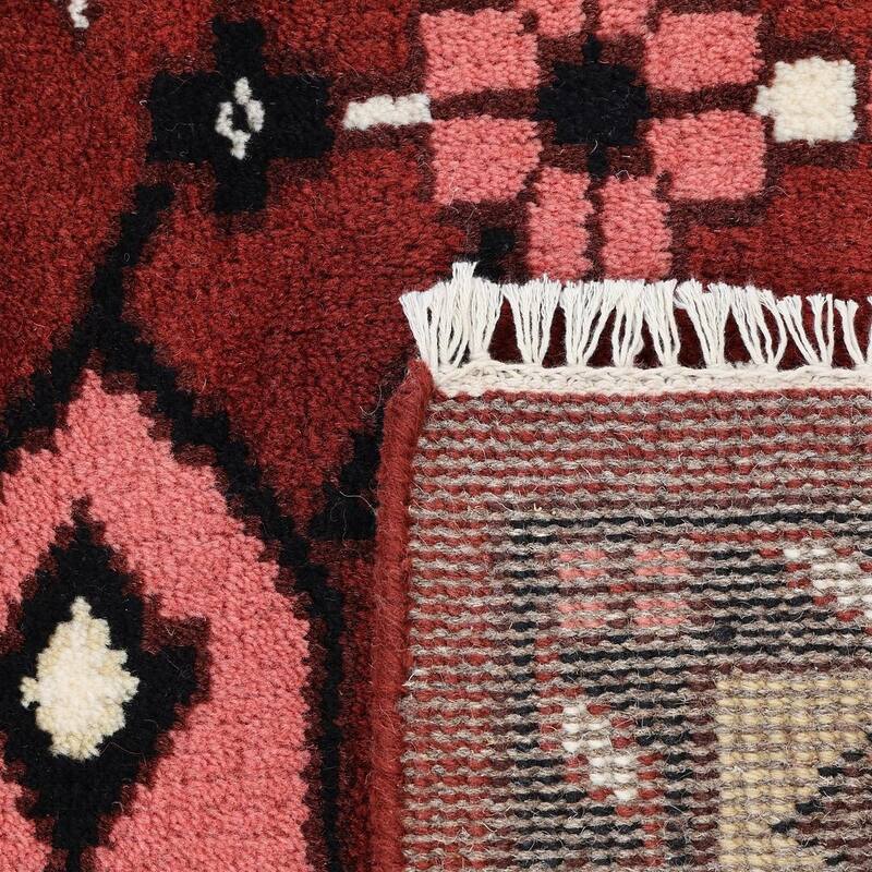 Overton Handmade Boho Southwestern Area Rug
