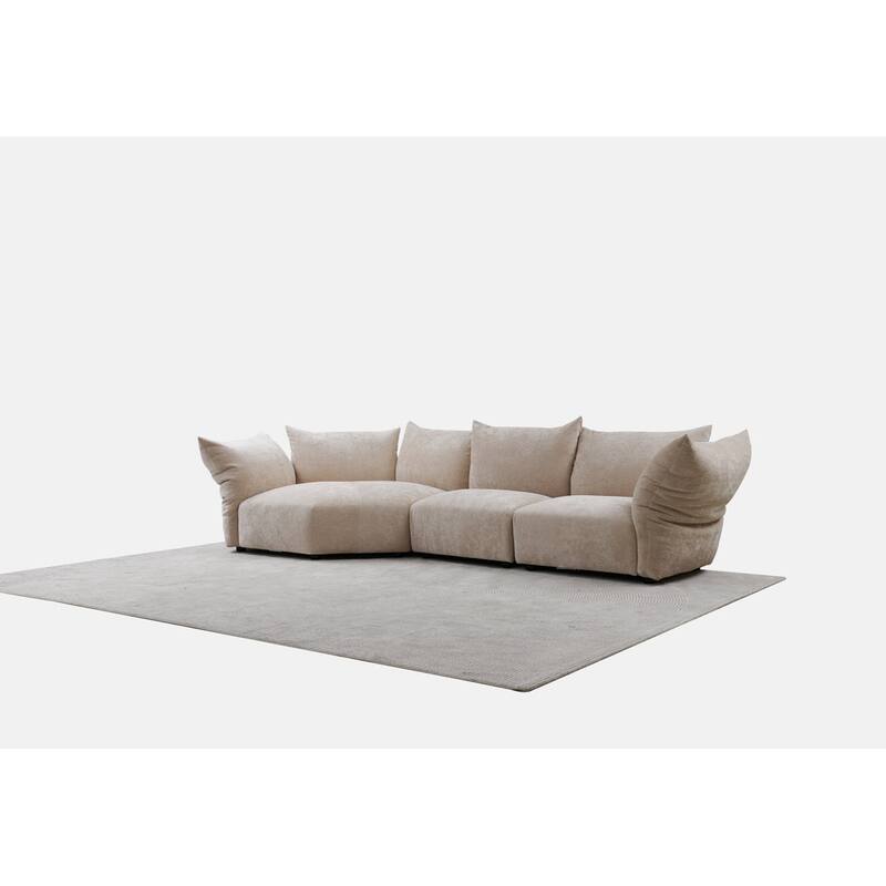 Edar 150'' Adjustable Back And Arm Reversible Sectional