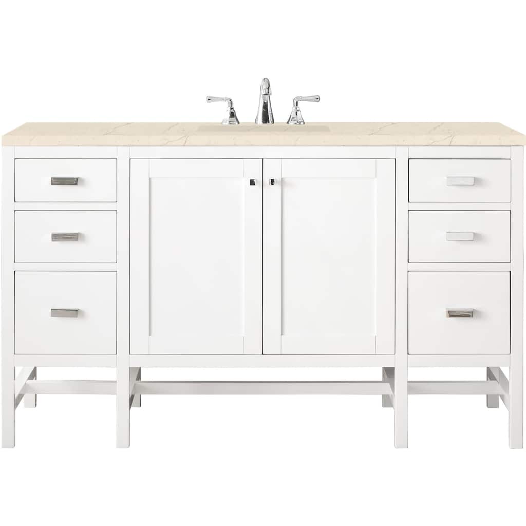 James Martin Vanities Addison 60" Single Basin Hardwood Vanity Set