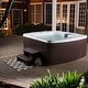 preview thumbnail 2 of 5, Lifesmart LS500 Plus 5-Person 23-Jet 110v Plug and Play Spa with Thermal Locking Cover