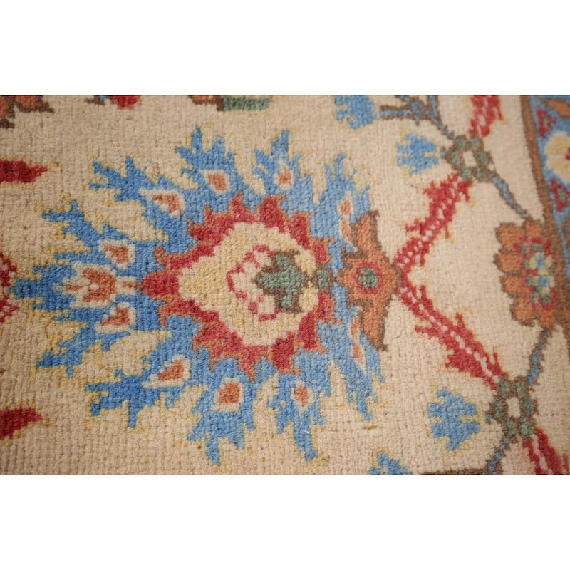Kazak Oriental Accent Rug Hand-Knotted Wool Carpet - 1'11"x 3'1"