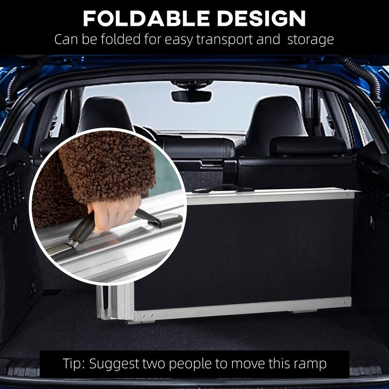 Portable Wheelchair Ramp for Home Threshold Handicap Ramp