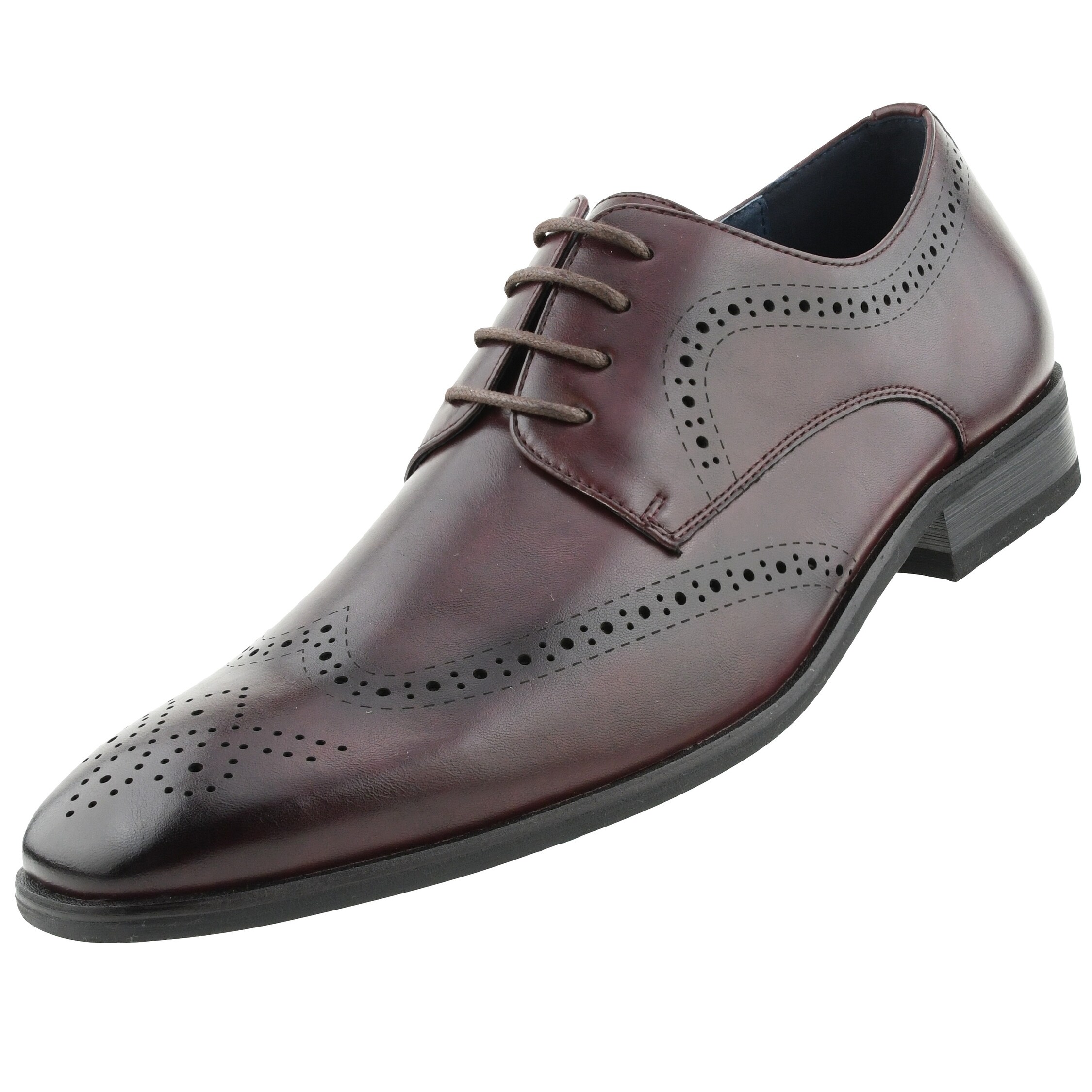 perforated dress shoes