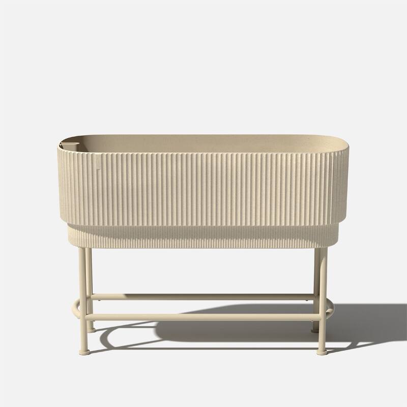 Veradek Demi Series Raised Garden Bed Planter 42" Planter - 42 inch - Sand