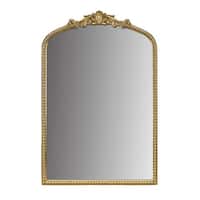 Madison Park Zoe Golden Iron Circle Mirror - Small - 15.35 x 15.35 x  3.15 - Bed Bath & Beyond - 16302596