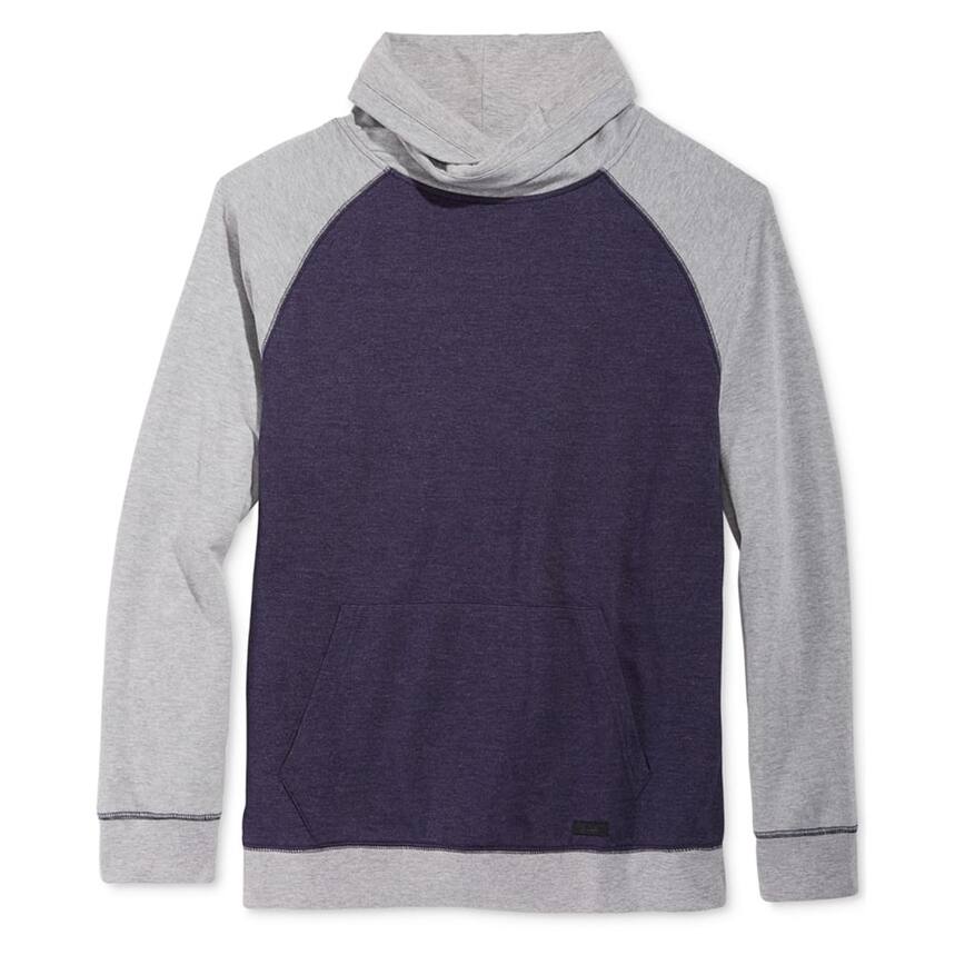 Univibe Mens Raglan Funnel Neck Sweatshirt