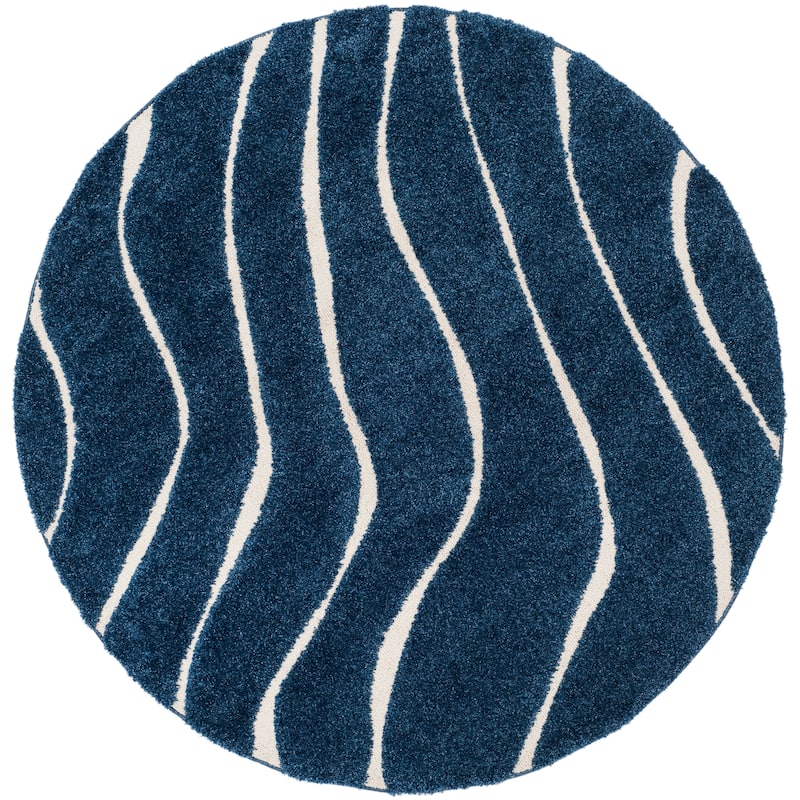SAFAVIEH Florida Shag Hervor Soft Serene Waves 1.2-inch Thick Rug