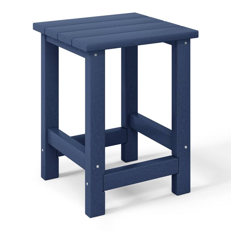 Laguna Kids Outdoor Poly Adirondack Chair With Side Table 2-Piece Set