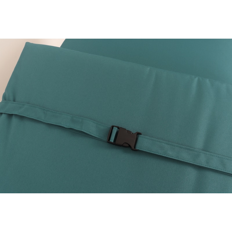 GDFStudio Maeve Outdoor Chaise Lounge Cushion with Removable Cover (Set of 2),ONLY CUSHIONS