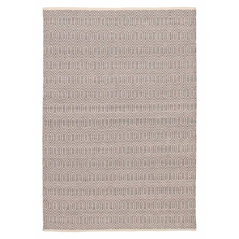 Nevada Grey Kilim 5'1" x 7'5" - 5'1 x 7'5 - Grey - 5'1 x 7'5