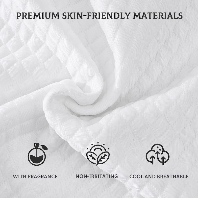 2-Pack Memory Foam Pillow, Cooling & Soft