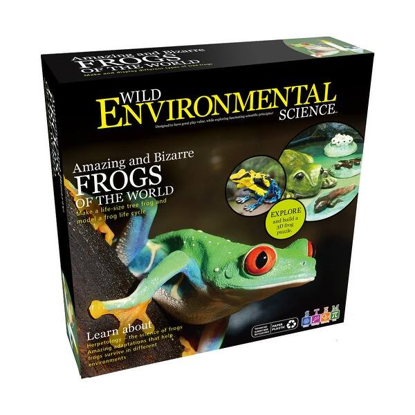 slide 2 of 10, Wild Environmental Science - Amazing and Bizarre Frogs of the World - N/A