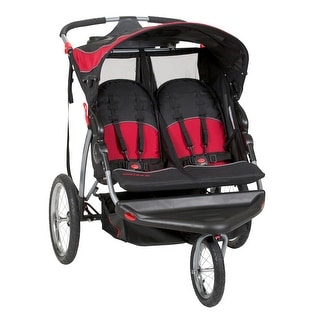 Baby Trend Expedition Double Jogger Stroller, Centennial - Bed