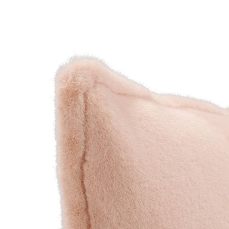 Villa by Classic Home Taiga Sherpa Fabric Throw Pillow