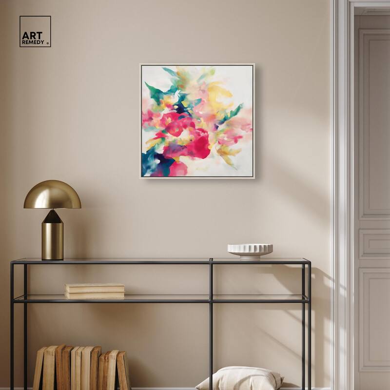Essence of a Flower II Canvas by Art Remedy