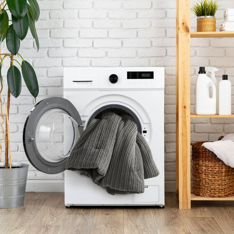 GDF Studio - Rowena Waffle Washed Cotton 3-Piece Comforter Set with Soft Textured Design