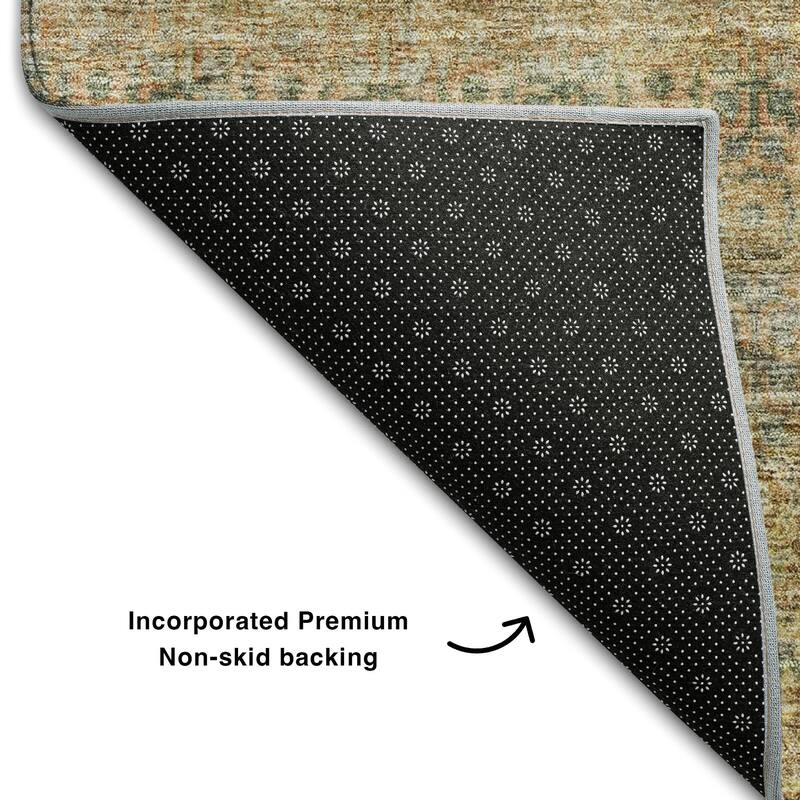 Premium Washable Super Soft Ombre Solid Mayfield Rug