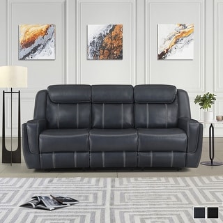 Fremont & Park Manuel Breathable Faux Leather Manual Double Reclining ...