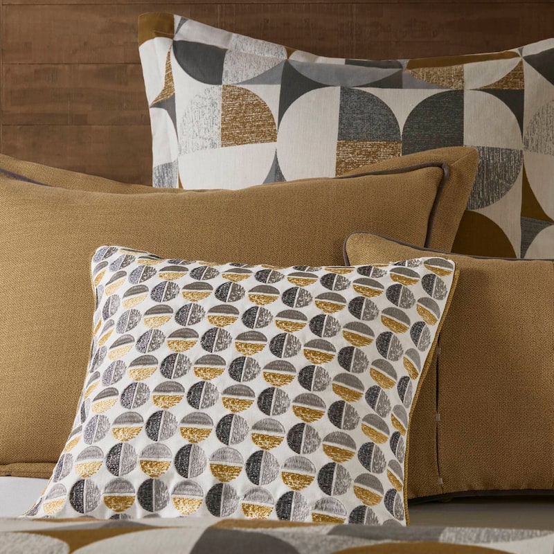 Madison Park Signature Cirque Jacquard Oversized Duvet Style Comforter Set