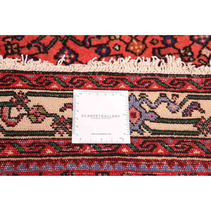 ECARPETGALLERY Hand-knotted Andelz Red Wool Rug - 2'8 x 9'2