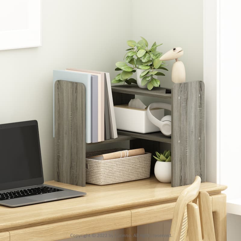 Furinno Classic Desk Top Organizer Bookshelf