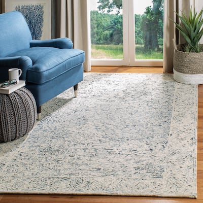 SAFAVIEH Handmade Micro-Loop Chantale Wool Rug