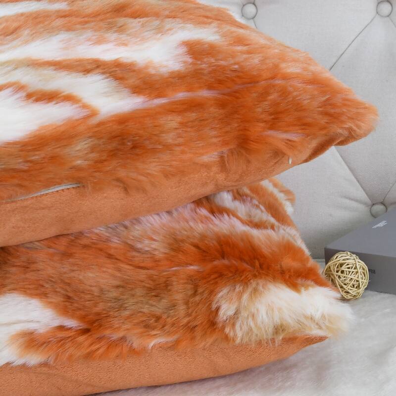 Jacquard FauxFur 2 Piece Set Pillow Shell